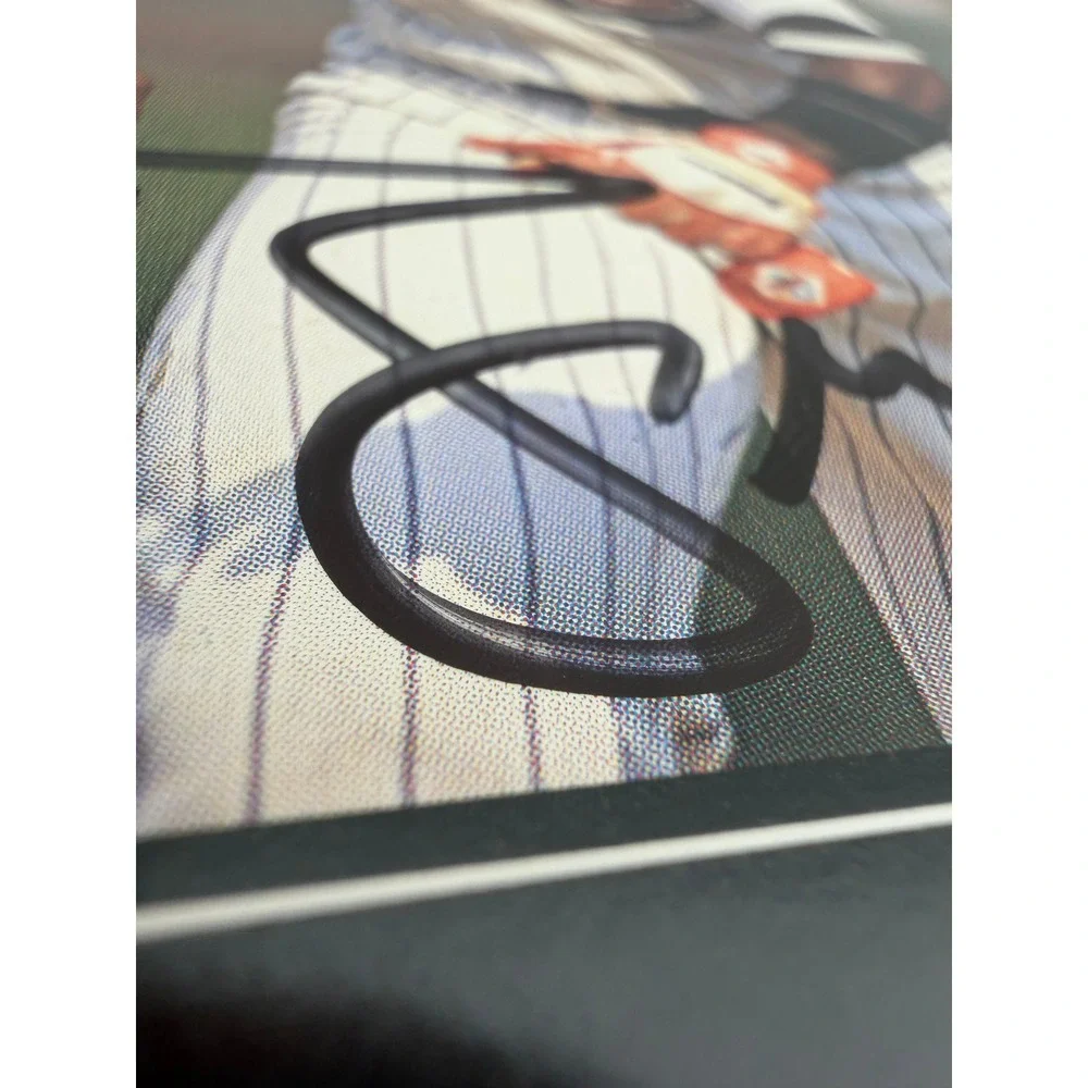 Brian McRae Chicago Cubs Hand Signed 1996 Convention Baseball Card DL0013